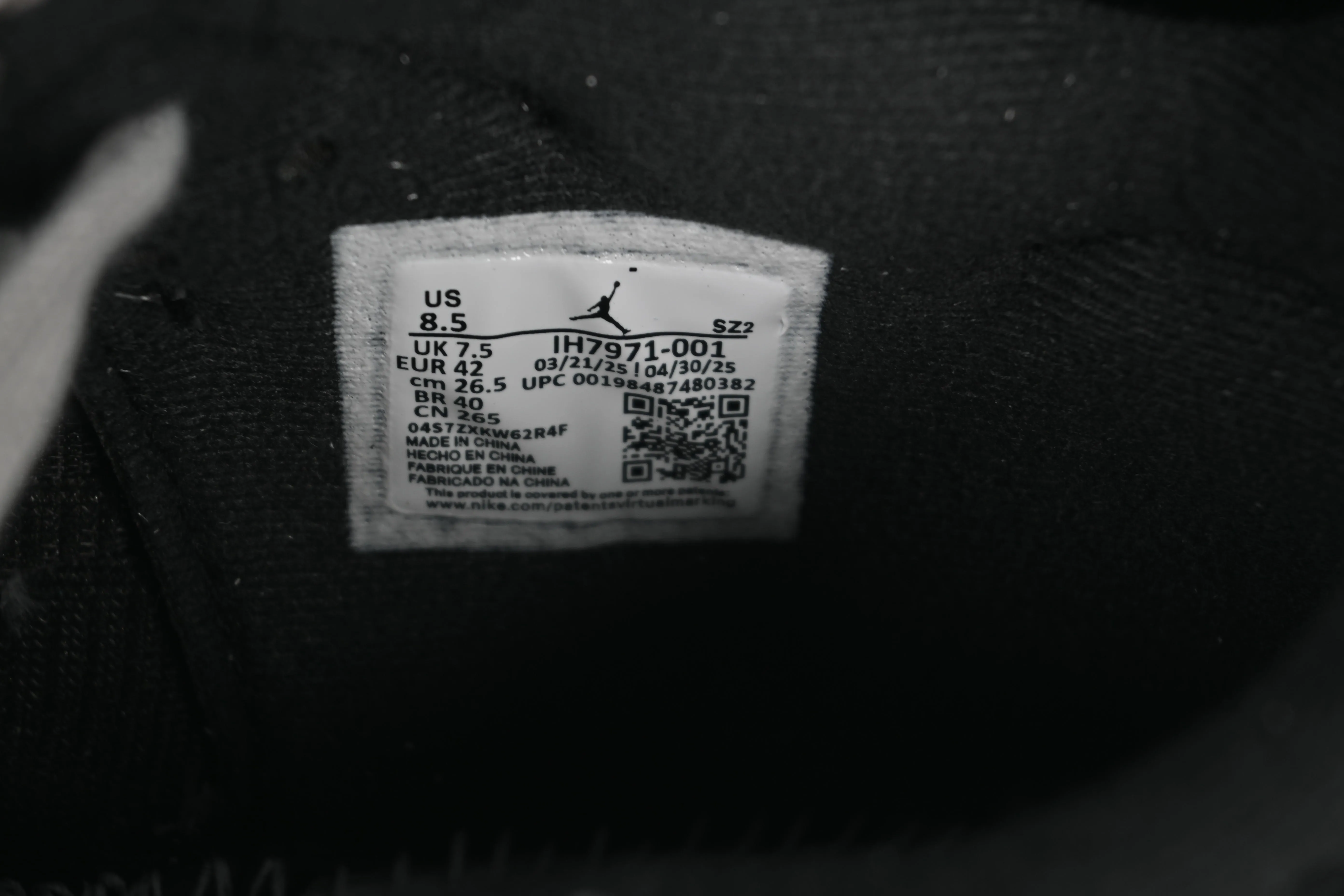 All categories Air Jordan Jordan series basketball shoes Air Jordan 1 Low Chase B x Travis Scott x Jordan Jumpman Jack TR AJ1 Joe 1 joint overhead hook IH7971-001